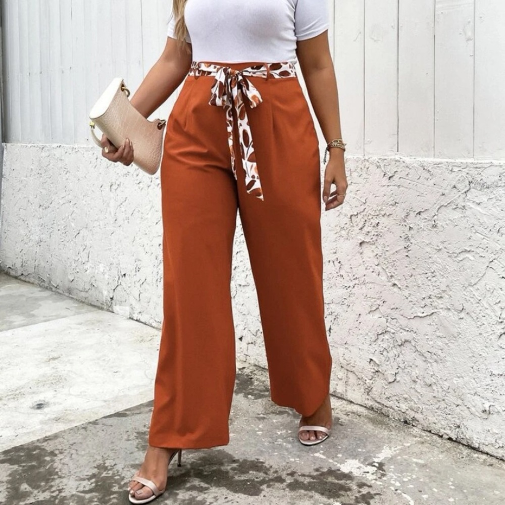 Womens Wide Leg Dress Pants